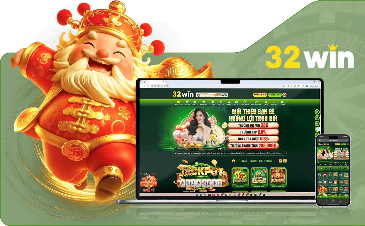 Cổng truy cập 32Win trên di động
